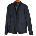 J.Crew Regent Long Sleeve Single Button Wool Suit Coat Jacket Blazer 2T Black Photo 12