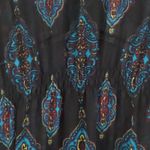 ECI New York Sheer Button Tunic Top Mini Dress Boho Y2K Ruffle Indie Size M Black Size M Photo 5