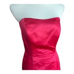 Alfred Angelo Womens Red Strapless Bridesmaid Dress Evening Gown 7055 Sz 8 2012 Photo 1