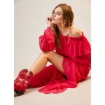 Free People ‎ Cherry Maxi Dress in hot pink size S Photo 3