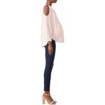 Amanda Uprichard  Katherine Maternity Top Women's L/XL Pink Long Sleeve RTR Photo 10