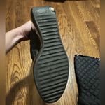 Tory Burch  Black Gigi Nylon Quilted Tall wedge boots SZ 7M Photo 4