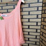 We The Free  Peach Cold‎ Shoulder Top Size Large Photo 3