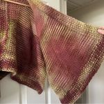 Handmade Multicolor Hand Knit Women's Sweater One Size Photo 1