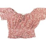 Hippie Rose Hippie Rise flowers cropped top size M Photo 0