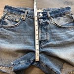 We The Free Free People Ivy Mid Rise Denim Jean Short Size 25 Photo 9