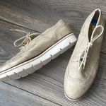 White Mountain New  Oxfords Gold Shimmer Lace Up Shoes Size 7.5 Photo 1