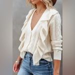 Elan Josalee Button Front Knit Cardigan Photo 8