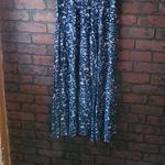 Christopher & Banks Lovely Blue Floral Prairie Long Dress 6 Photo 9
