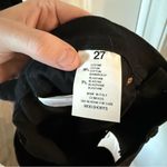 Off-White Women’s  Denim Shorts Size 27 Color Black White Photo 4