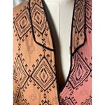 Seen Worn Kept Jessie Tapestry Coat Orange Pink Womens Small Anthropologie Photo 1