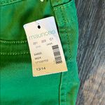 Maurice's Women’s Green Straight Leg Jegging Denim Jeans Size 13/14 NWT Photo 4