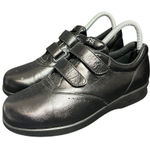 SAS Women's Me Too Black Active Walking Shoes Hook and Loop Black Size 8 Narrow Photo 0