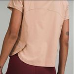 Lululemon Lightweight Stretch Run Short Sleeve Shirt in Tan Sz 4 Photo 5