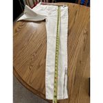 7 For All Mankind Jeans Women 26 White Denim Skinny Ankle Zipper Summer Beach Photo 7