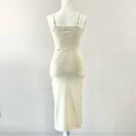 Lulus Warmer Love Cable Knit Midi Dress in Ivory Small Photo 2
