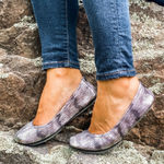 Tinsel Twinkle Storehouse Flats Size 8 BIN 16 Silver Photo 0