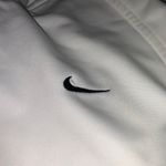 Nike White and Orange Track Jacket Size M Like New Photo 1
