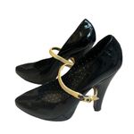 Moschino Cheap and Chic Black Patent Leather Mary Jane Pumps, Sz EU 40 Photo 3