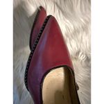 Coach Women's Deep Red Leather Heels Photo 2