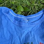 Old Navy Blue Pasta Lover's Graphic Tee Photo 5