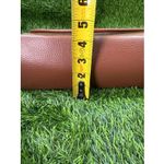 Dooney & Bourke  All Weather Leather Bag Vintage Yellow Stitching,Braided Handle Photo 6