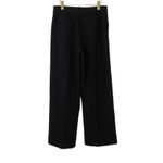 On 34th Black Wide Black Trousers Leg Dress Pants Size 10 Photo 2