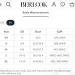 Berlook Blue Jacquard Knot Bikini Top & Jacquard V Cut Bikini bottom Size L Photo 6