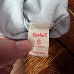 Romwe Rue 21  Gray White Tie Dye Skull Butterflies Halloween Crop Top Sm Size 4 Photo 10