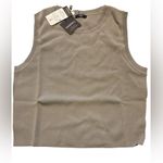 Maison Jules  Cropped Knit Vest - XL Photo 1