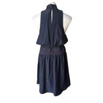 NWT, CINQ À SEPT Fern Sleeveless Mini Dress, Navy, Sz XL Blue Photo 4