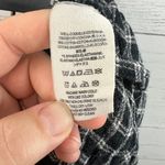 Free People  Windowpane Print Straight Leg Pants Size 4 Photo 7