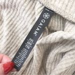 Gaiam Beige Ribbed Knit High Waist Wide Leg Pants Size XXL Yoga Lounge Comfy Photo 7