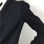 Vince  Draped Blazer with Ribbed Knit Sleeves Size 0 Photo 11