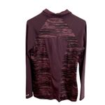 Champion  Duo-Dry Brown Pink Long Sleeve 1/4 Zip Athletic Top Women’s Size S Photo 1