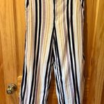 Hollister ultra high rise striped pants women’s size small Photo 0