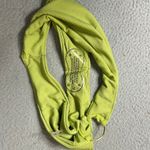 Womens Juniors Swimsuit XL Lime Green Front Keyhole Ring Ribbed 2 Piece NEW Size undefined Photo 6