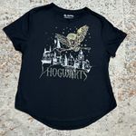 WIZARDING WORLD of HARRY POTTER Hogwarts black & gold T Photo 6