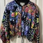 Cotton Express Vintage floral crop jacket Photo 0