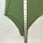 Reoria Bodysuit Olive Green Sleeveless Muscle Tank Top Casual Size M Size M Photo 2