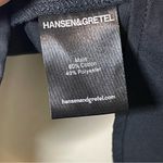 Hansel + Gretel Kennedy cut out waist Shirt Dress Black Sz S Photo 9