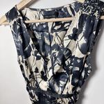 The Limited  Blouse Top Tank Women XS Floral 100% Silk Babydoll Tie Office Y2k Photo 4