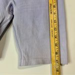 H&M Women’s Seamless Ribbed Biker Shorts Lilac Purple Size Small FLAW Photo 4