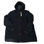 Hunter Ladies' Rain Jacket Water Resistant Cotton Smock, Black, Size XXL, NWT Photo 2