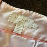 Ted Baker   Ginene Botanical Bloom fluted A-line mini skirt Size 3 Photo 2