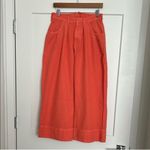 Free People  SWEET TALK LINEN BLEND CHINO PANTS SIZE 10, MSRP
$128.00 NWOT Photo 3