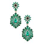 8 Other Reasons Her Majesty Earrings Emerald Womens Size OS Photo 0