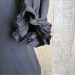 ZJCT Black Baby Doll Dress with Layers & Puff Sleeves Wear On or Off Shoulders Size XL Photo 7