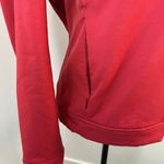 Salomon  Red Full‎ Zip Hoodie Jacket Activewear Outdoors Layering Photo 3