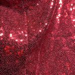 ASTR  Red Sequin Mini Skirt Photo 1